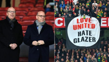  曼联球迷倒戈抗议管理层，要求格雷泽家族出售股权  